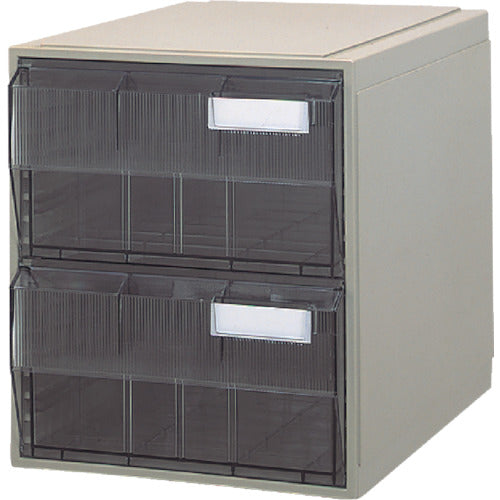 サカセ ビジネスカセッター B4タイプ 引出2段 B4-002 1 台