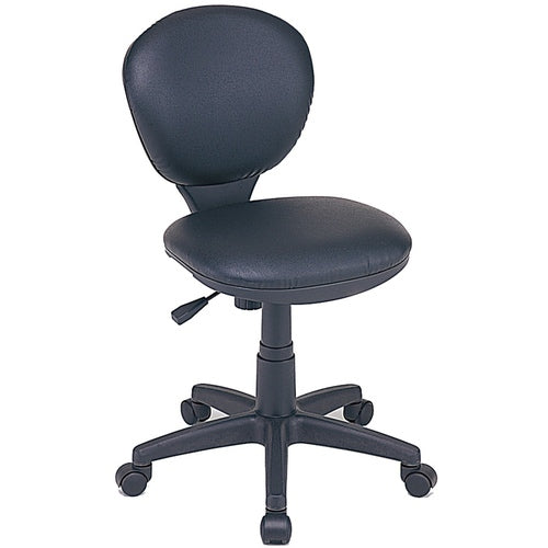 Nakabayashi Antibacterial Leather OA Chair Black RZC-273BK 1 unit