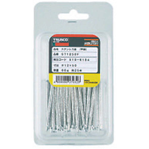 TRUSCO 못 스테인리스(평두) 1.70X25 120개입 ST1625F 1 PK