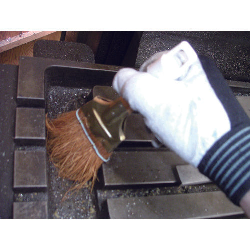 TRUSCO 荒神ボーキ 旋盤切り粉払用 シダ LE-S 1 本