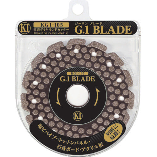 KI 드릴 G1 블레이드 105 KG1-105 1장