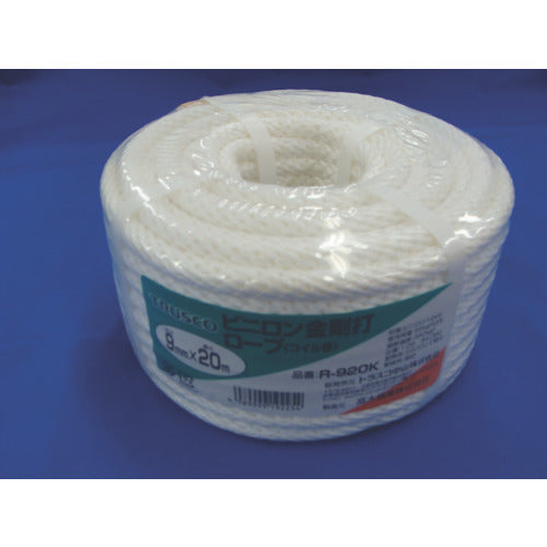 TRUSCO Vinylon Rope Kongo-uchi Wire diameter 9mm x length 20m R-920K 1 roll