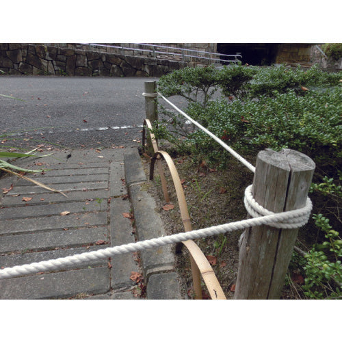 TRUSCO Cotton Rope, 3-strand, Wire diameter 9mm x Length 30m, R-930M, 1 roll