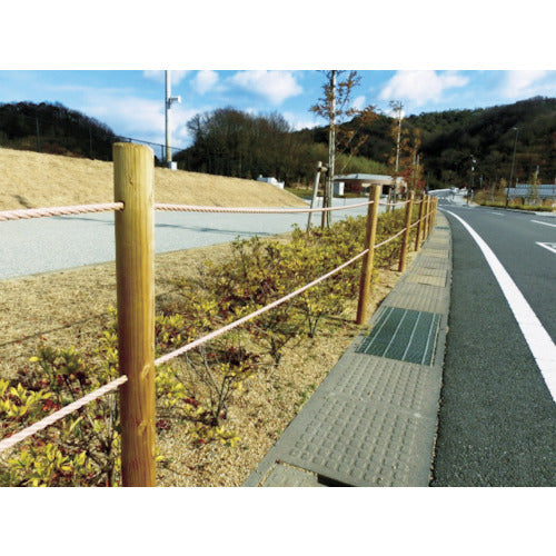 TRUSCO 麻ロープ 3つ打 線径9mmX長さ20m R-920A 1 巻