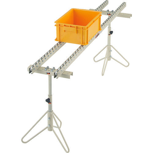 TRUSCO Wheel Conveyor Stand W400XH650-1100 TW-A3-400 1 unit