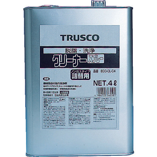 TRUSCO Alpha Cleaner 4L ECO-CL-C4 1 can