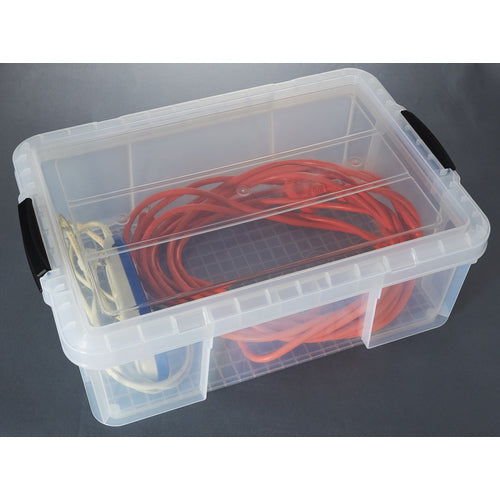 TRUSCO Clear Light Box 24L Transparent TCR-01 1 pc