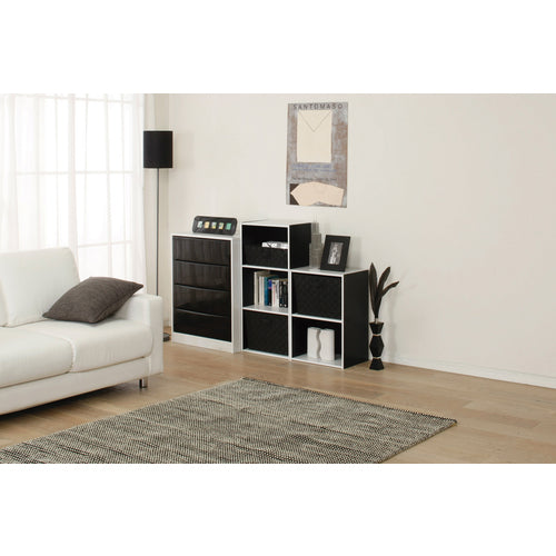 IRIS 538737 컬러 바스켓 CBK-38 블랙 CBK-38-BK 1개