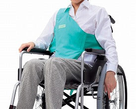 Wheelchair One-touch Belt Keeper Single (Katsuragi Weave) / 02036600 Green x Yellow 1 pc