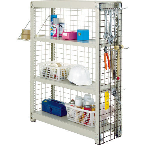 TRUSCO 棚用ディスプレイネット 金具付 300X900ネオグレー ネオグレー TN-3009 1 枚