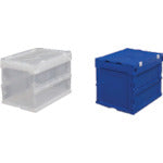 IRIS 557036 하드 접이식 컨테이너 뚜껑 일체형 HDOH-20L 클리어 HDOH-20L-CL 1개