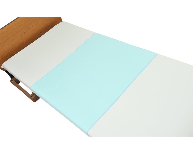 介援隊 エコノミー防水シーツ スムースニットタイプ / CX-05006 ブルー 1 枚