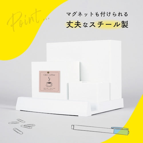 カール デスクオーガナイザー ホワイト TS-003-W 1 個