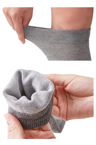 원적 실크 종아리 서포터 2 매 세트 / 050092504 그레이 LL-3 L 1 세트