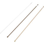 IRIS 528228 Telescopic rod super slim RSV-190 Wood grain medium brown RSV-190-MBR 1 piece