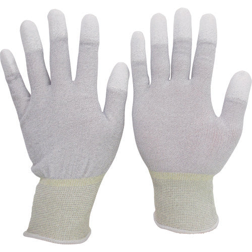 ミドリ安全 静電気拡散性手袋(指先コート)MCG−801N LL 10双入 MCG801N-LL 1 袋