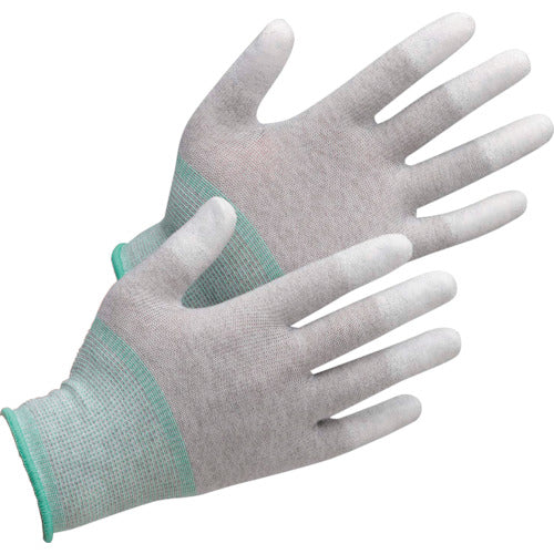 ミドリ安全 静電気拡散性手袋(指先コート)SPU−131CN M 10双入 SPU131CN-M 1 袋