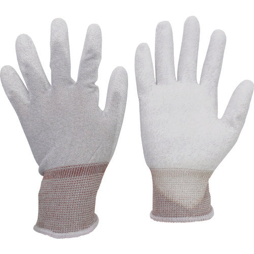 ミドリ安全 静電気拡散性手袋(手のひらコート)MCG−800N SS 10双入 MCG800N-SS 1 袋