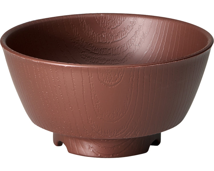 木目持ちやすい汁椀 / NBLS2B ブラウン 1 個