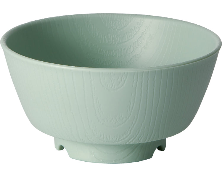 Wooden soup bowl with easy-to-hold design / NBLS2B Green 1 piece