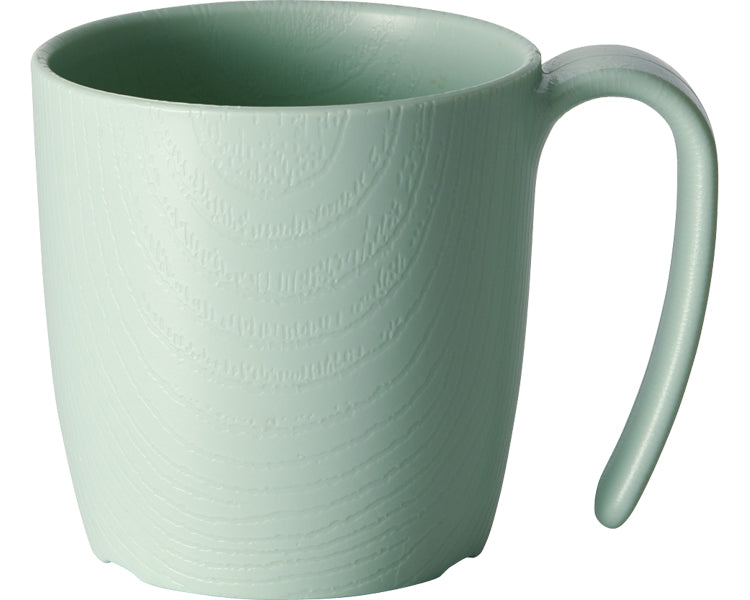 木目持ちやすいコップ / NMGS1HB グリーン 1 個