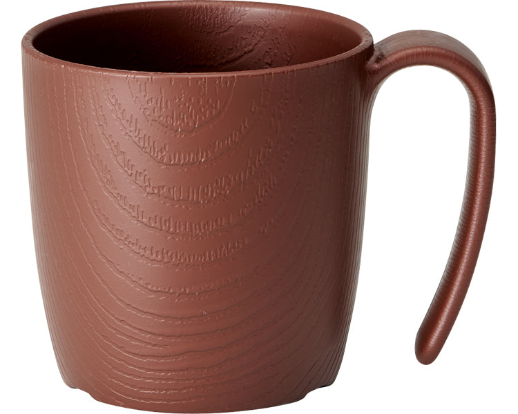 나뭇결 잡기 쉬운 컵 / NMGS1HB 브라운 1개