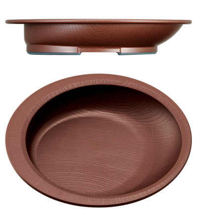 木目すくいやすいプレート / NPLS2B ブラウン 1 個