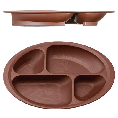 木目すくいやすい仕切りプレート / NLPS1B ブラウン 1 個