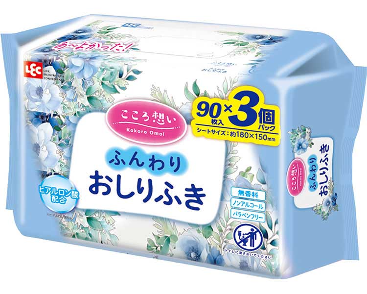 Kokoro Omoi Soft Wet Wipes / E90789 90 sheets x 3 packs 1 unit