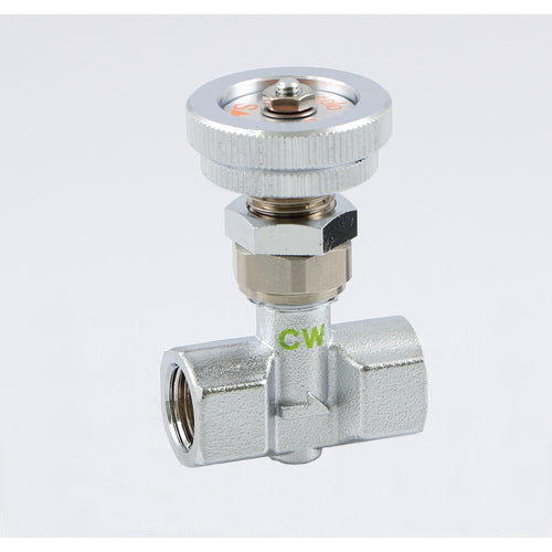 ASOH チッコロ 内×内ネジ型 パネル+ロック PT1/8 CW-6011R 1 個