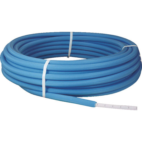 Onda Manufacturing Co., Ltd. Cross-linked polyethylene pipe, coated Easy Capri Pipe W, blue, 5mm coating, 13A, 60m, PEX13C-PB5-Y60, 1 roll