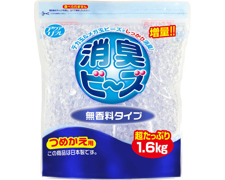 アクアリフレ 消臭ビーズ 無香料 つめかえ用 / AG28794 1.6kg 1 個