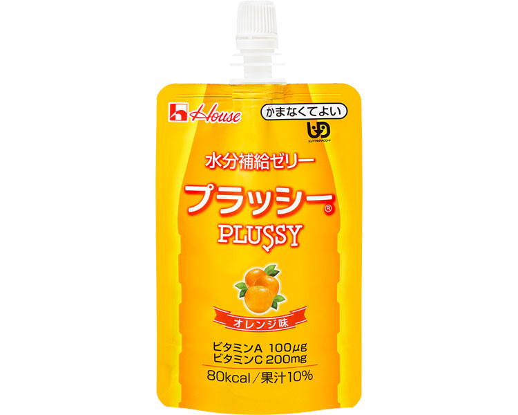水分補給ゼリー プラッシー オレンジ味 / 091132 120g 1 個