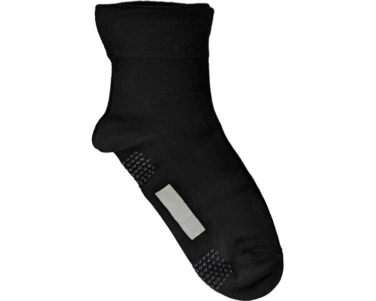 Comfortable Workshop Men's Socks, Short Length, No Elastic / GQV152, Black, 1 pc