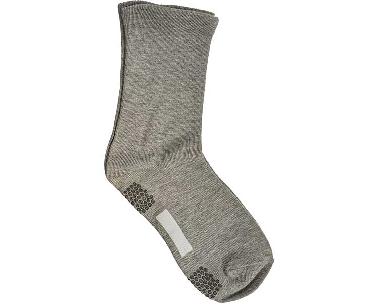 Comfort Workshop Men's Socks, Elastic-Free Crew Length / GQV153, Mok Grey, 1 pc