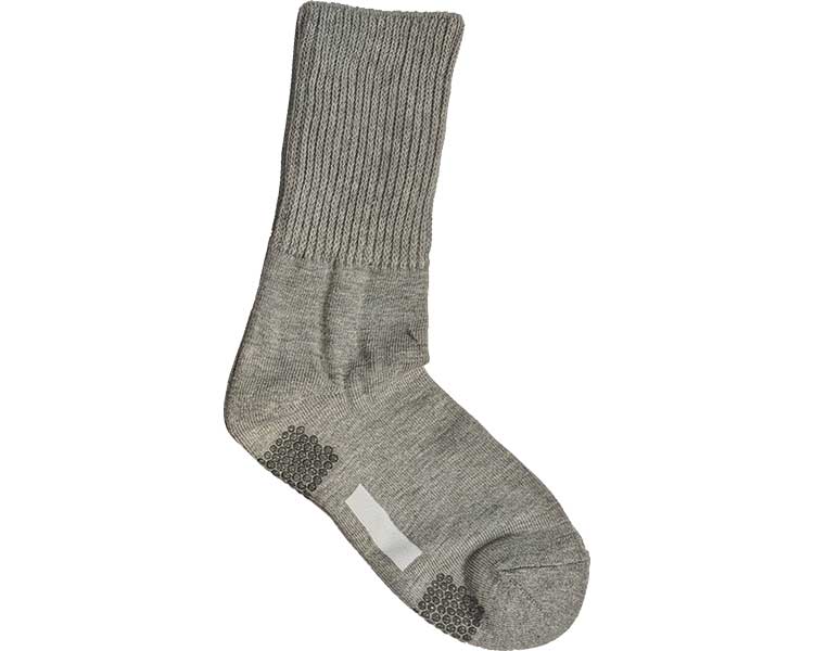 Comfort Studio Men's Socks, Elasticated Crew Length, GQV154, Mok Grey, 1 pc