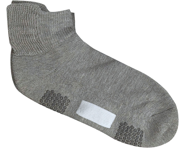 Comfort Studio Women's Socks, Loose Elastic Mouth, Short Length / GQV551, Mok Grey, 1 pc