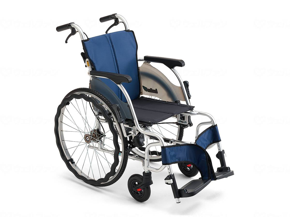 MIKI CRT-SG Series One-Hand Brake Self-Propelled CRT-SG-5 A-16 Navy Blue 40