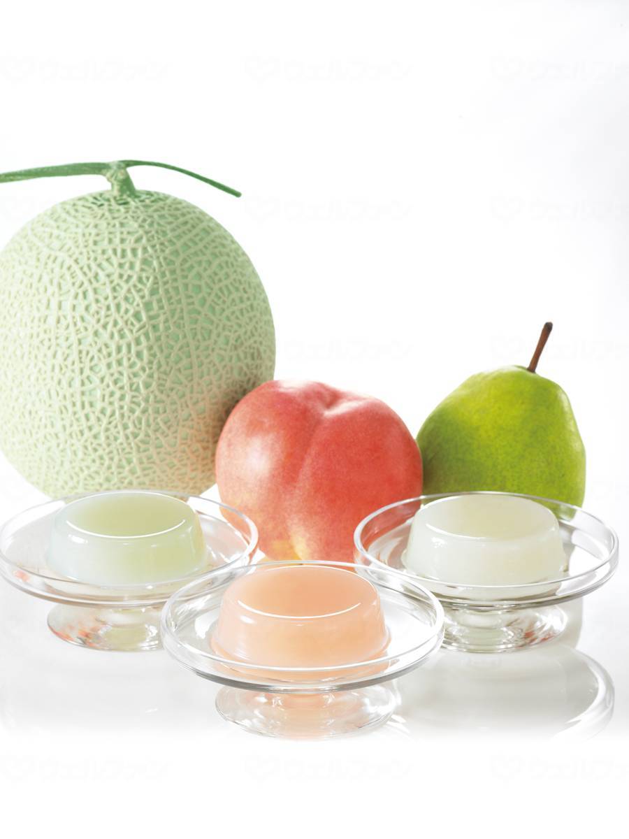 House Gaban Gentle Rakukea Jelly that tastes like fruit 1 piece Peach