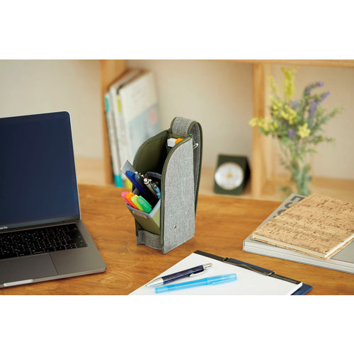 レイメイ デテクールペンケースグレー FY379N 1 個