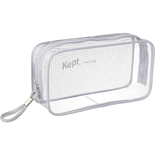 レイメイ Keptクリアペンポーチライトグレー KPF9021LN 1 個