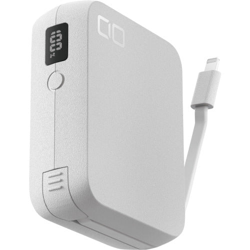 CIO Mobile Battery SMARTCOBY Pro CABLE C to Lightning White SMARTCOBYPRO-35W-CABLE-L-WH 1 piece