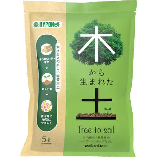 Hyponex Soil Born from Trees H005902 1 pc