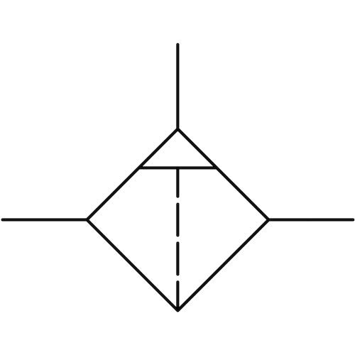 TAIYO エアフィルタ(ブラケット付) MAF3-10-B 1 個
