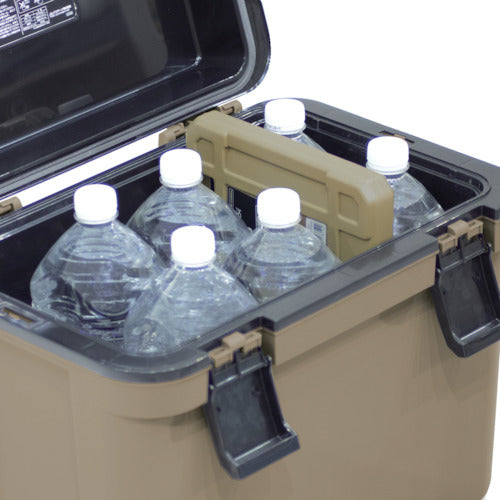 JEJ 어스테이지 쿨러 박스 아이셀 #25 샌드베이지 ISL-25SB 1개