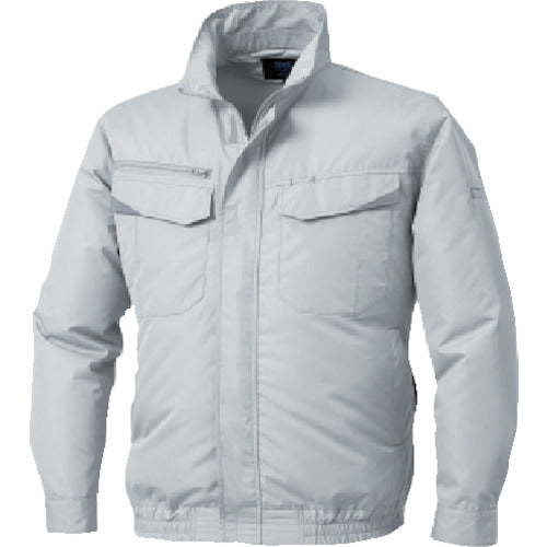 Air-conditioned clothing long sleeve blouson silver 4L KU92350K30S6 1 unit