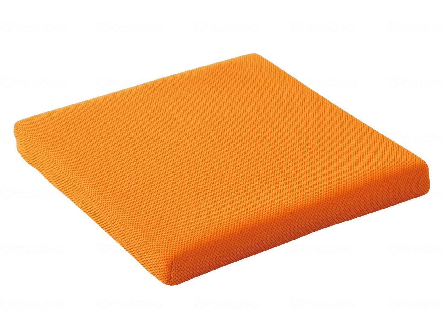 Miwa Shoji Wheelchair Cushion Seat Lux UB (45mm thick/high resilience) Orange