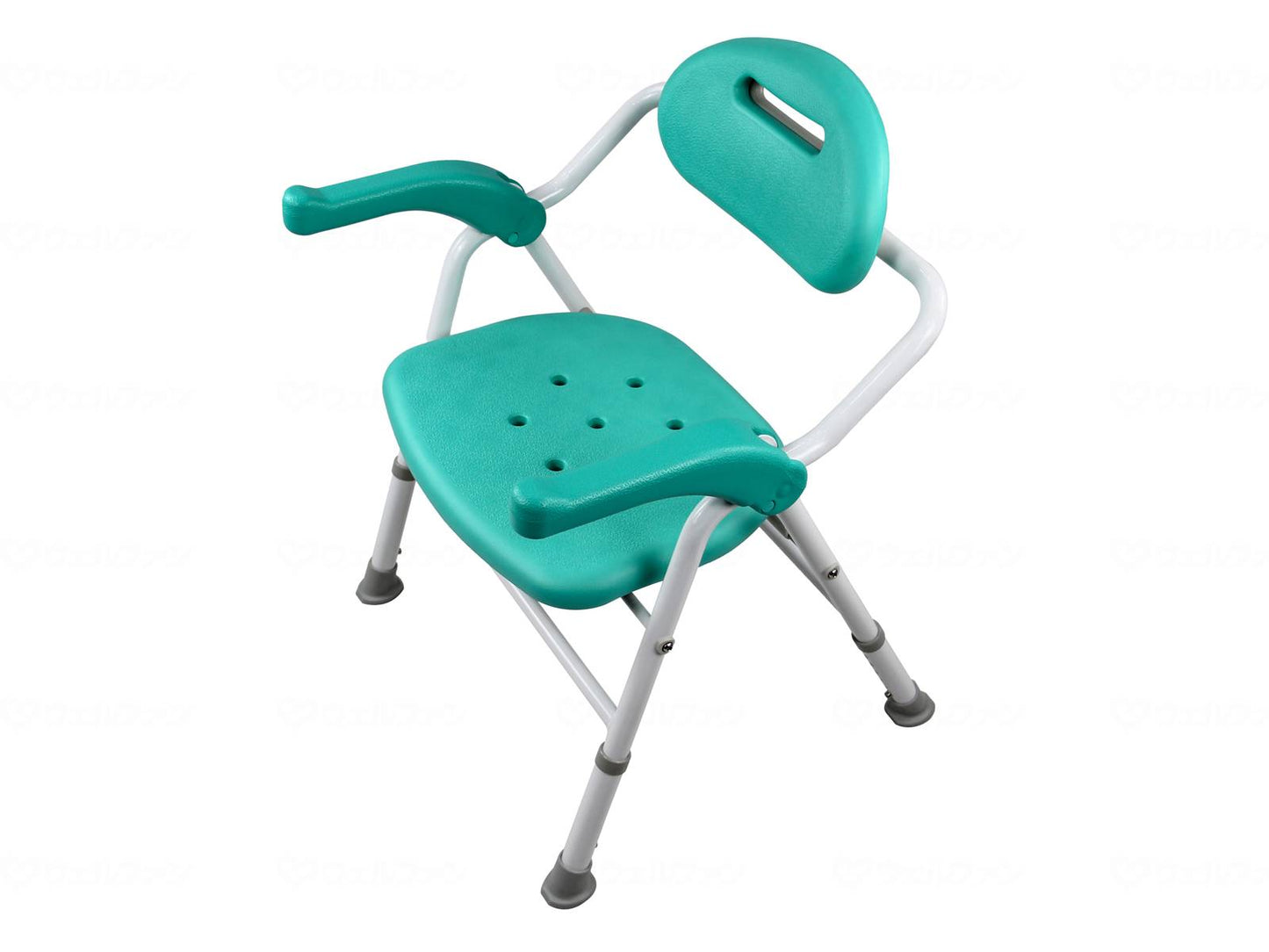 Miwa Shoji Folding Shower Chair Green