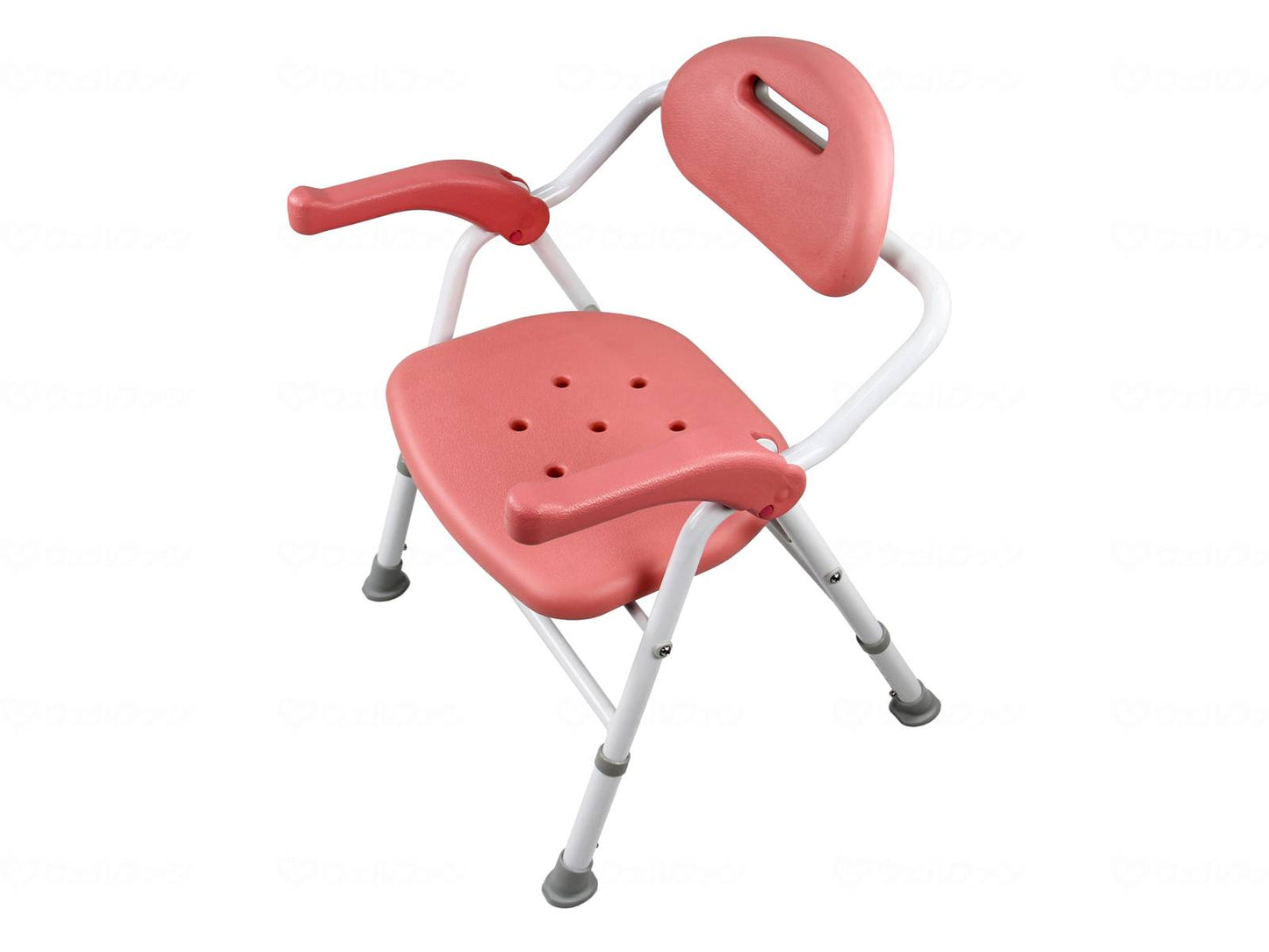 Miwa Shoji Folding Shower Chair Pink