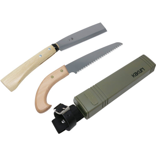 KAKURI ナタとノコ サヤ付き 85201 1 個